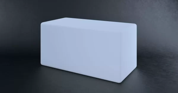 Puff Led Cubo 86cm- Locação - Image 2