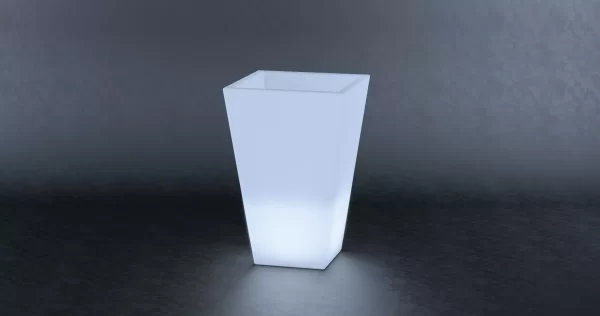 Vaso Led Trapézio 58 - Locação